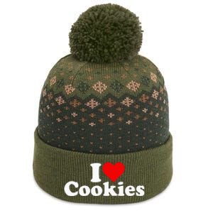 I Love Heart Cookies The Baniff Cuffed Pom Beanie