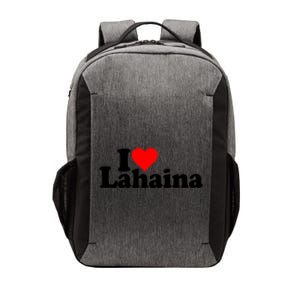 I Love Heart Lahaina Hawaii Vector Backpack