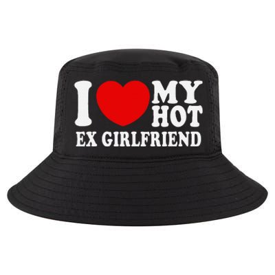 I Love Heart My Hot Ex Girlfriend Mr & Mrs His & Her Cool Comfort Performance Bucket Hat