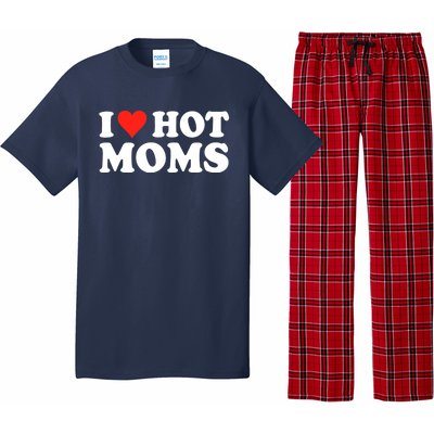 I Love Hot Moms I Heart Hot Moms Love Hot Moms Pajama Set