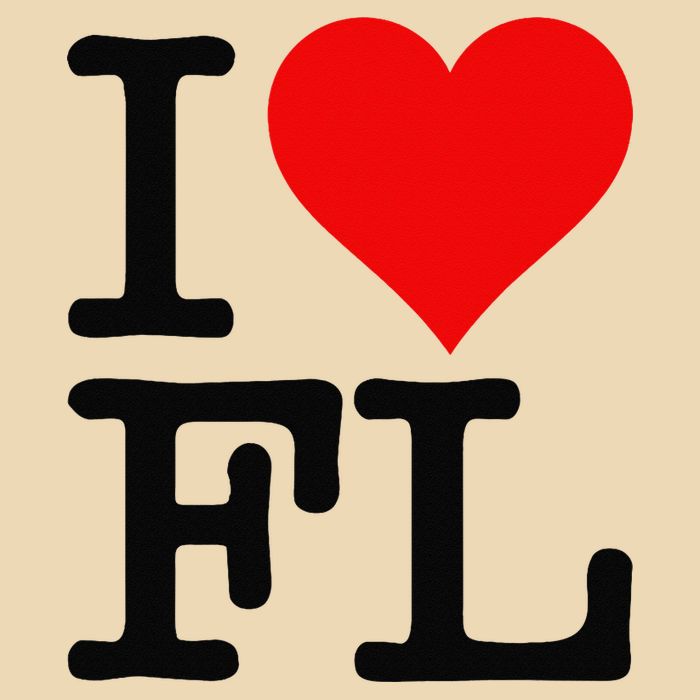 I LOVE HEART FLORIDA FL Drawstring Bag