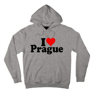 I Love Heart Prague Czech Republic Praha Tall Hoodie