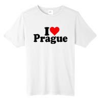 I Love Heart Prague Czech Republic Praha Tall Fusion ChromaSoft Performance T-Shirt