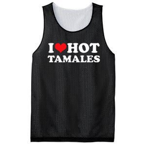 I Love Hot Tamales Tee Funny Red Heart Love Tamales Tee Mesh Reversible Basketball Jersey Tank