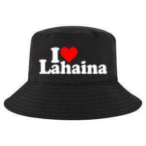 I Love Heart Lahaina Hawaii Cool Comfort Performance Bucket Hat