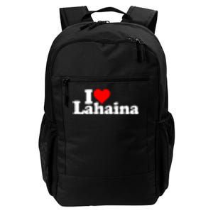 I Love Heart Lahaina Hawaii Daily Commute Backpack