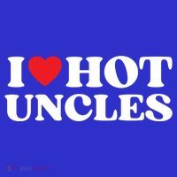 I Love Hot Uncles Family My Favorite Uncle Uncle's Day Gift Baby Bodysuit