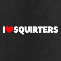 I Love (Heart) Squirters Adult Drive Performance Visor