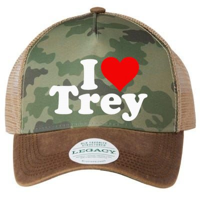 I Love Heart Trey Legacy Tie Dye Trucker Hat