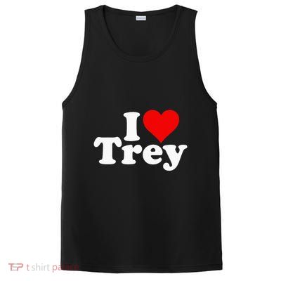 I Love Heart Trey PosiCharge Competitor Tank