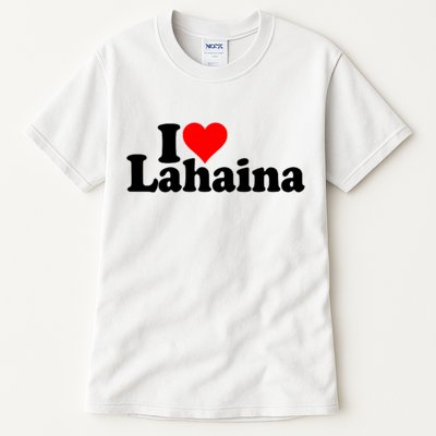 I Love Heart Lahaina Hawaii Tall T-Shirt