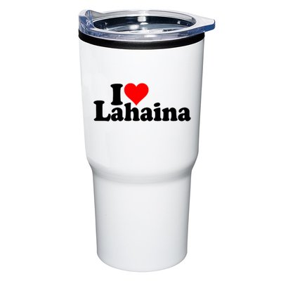 I Love Heart Lahaina Hawaii Tumbler