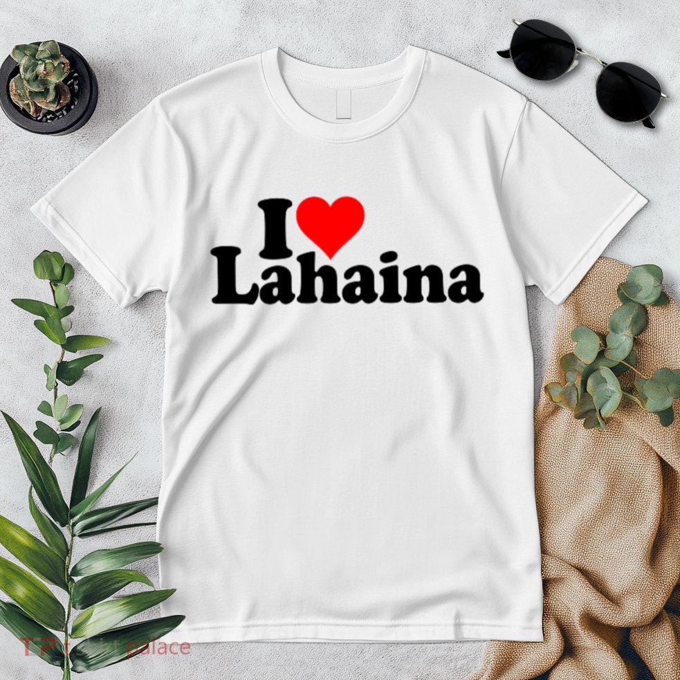 I Love Heart Lahaina Hawaii Premium T-Shirt