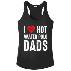 I Love Hot Water Polo Dads Funny Gift Ladies PosiCharge Competitor Racerback Tank