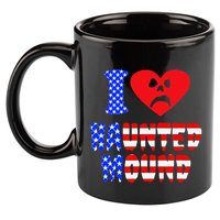 I Love Haunted Mound 11oz C Handle Ceramic Mug