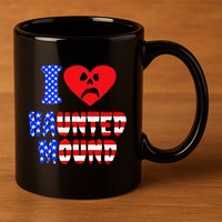 I Love Haunted Mound 11oz C Handle Ceramic Mug