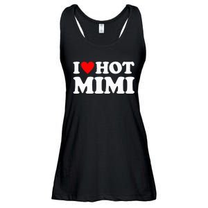 I Love Hot Mimi I Heart Hot Mimi Ladies Essential Flowy Tank