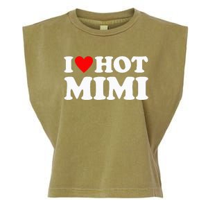 I Love Hot Mimi I Heart Hot Mimi Garment-Dyed Women's Muscle Tee