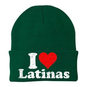 I Love Heart Latinas Girlfriend Wife Knit Cap Winter Beanie