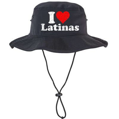 I Love Heart Latinas Girlfriend Wife Legacy Cool Fit Booney Bucket Hat