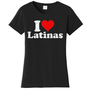 I Love Heart Latinas Girlfriend Wife Women's T-Shirt