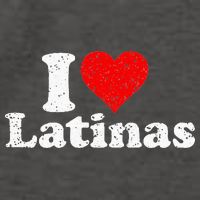 I Love Heart Latinas Girlfriend Wife Vector Backpack