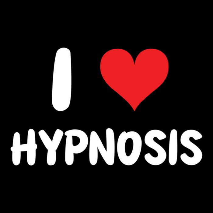 I Love Hypnosis Heart Consciousness Gift Flat Bill Trucker Hat