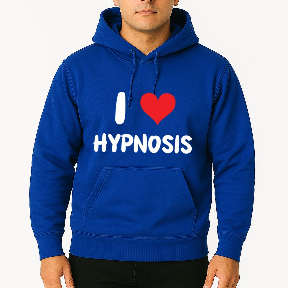 I Love Hypnosis Heart Consciousness Gift Hoodie