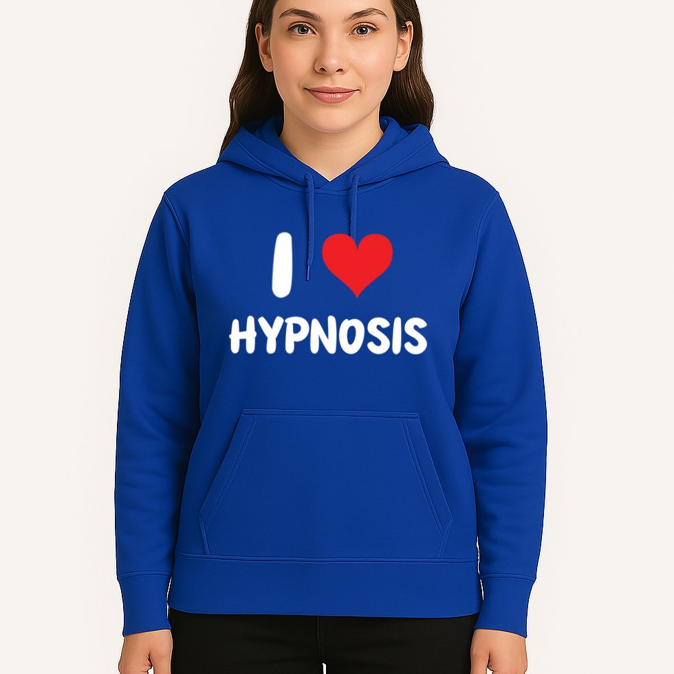 I Love Hypnosis Heart Consciousness Gift Hoodie