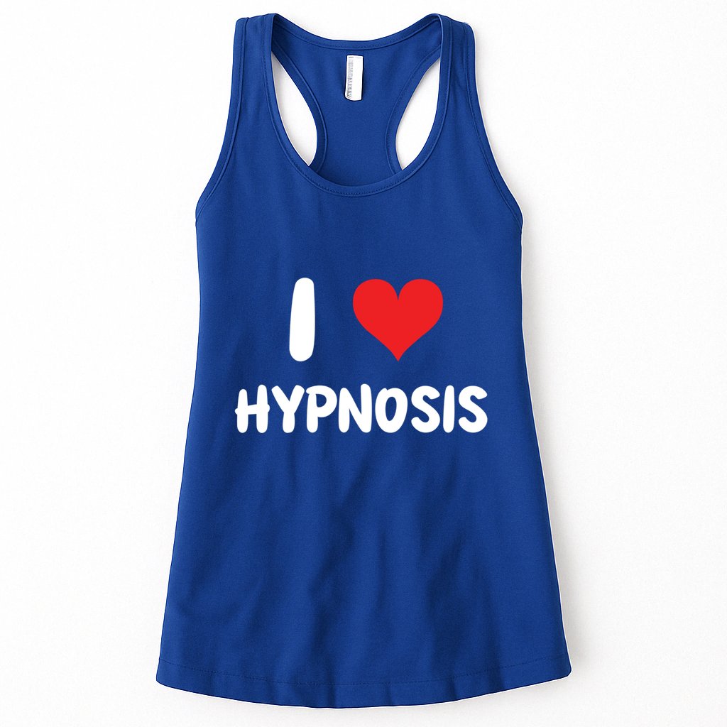 I Love Hypnosis Heart Consciousness Gift Womens Tank Top