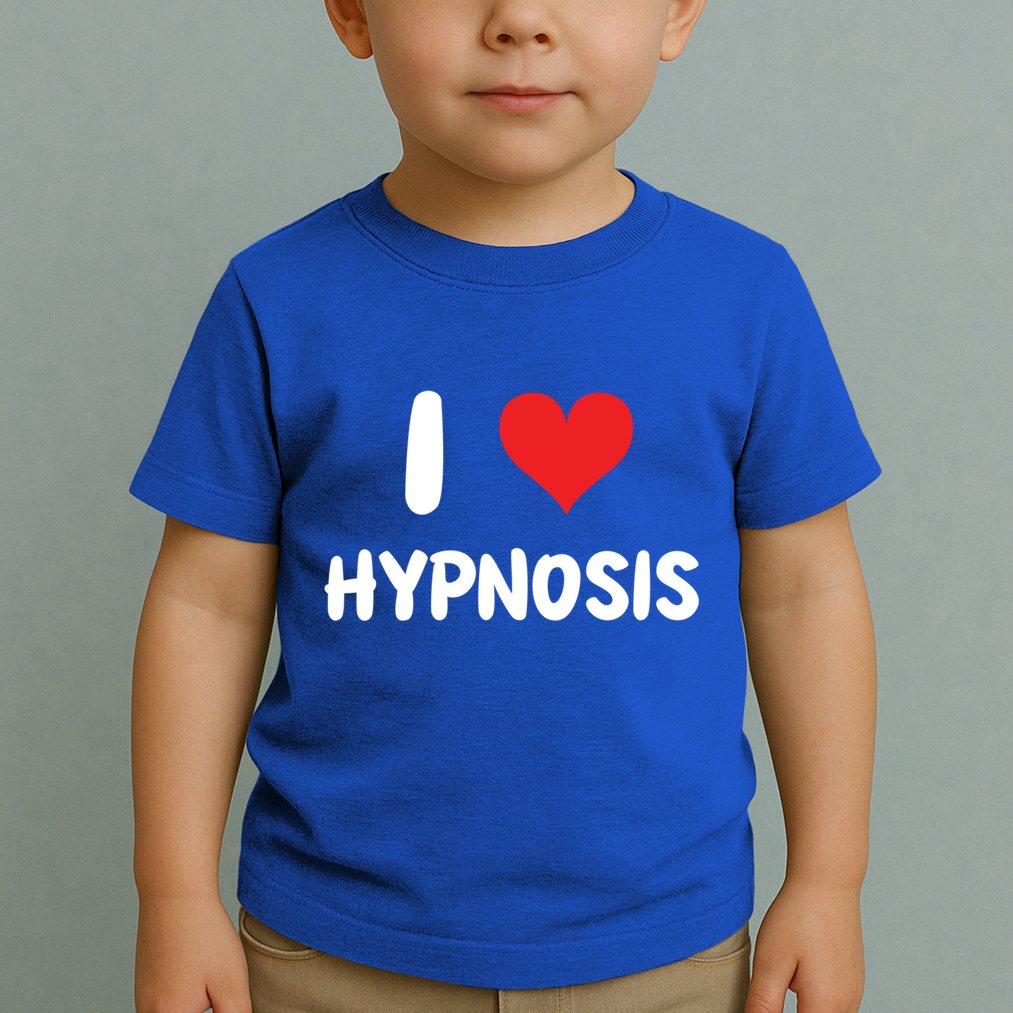 I Love Hypnosis Heart Consciousness Gift Toddler T-Shirt