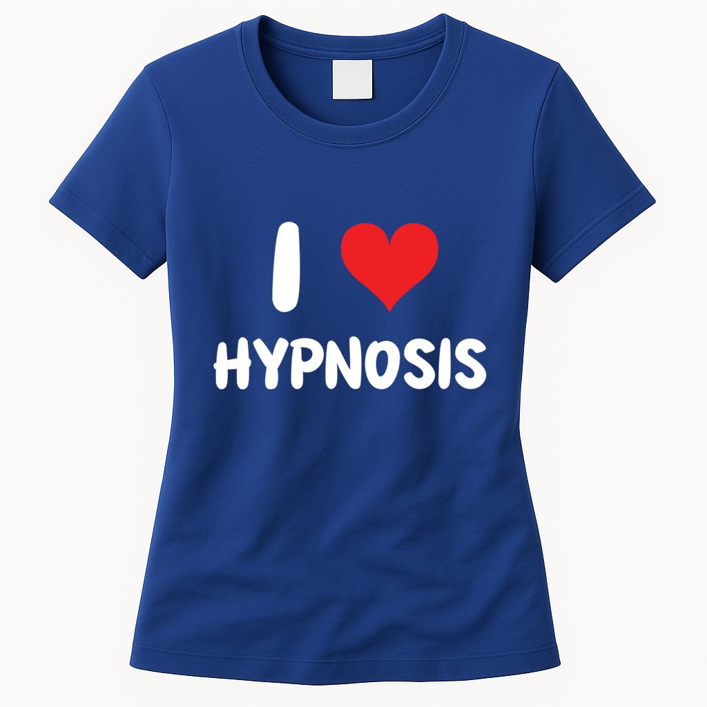 I Love Hypnosis Heart Consciousness Gift Womens T-Shirt