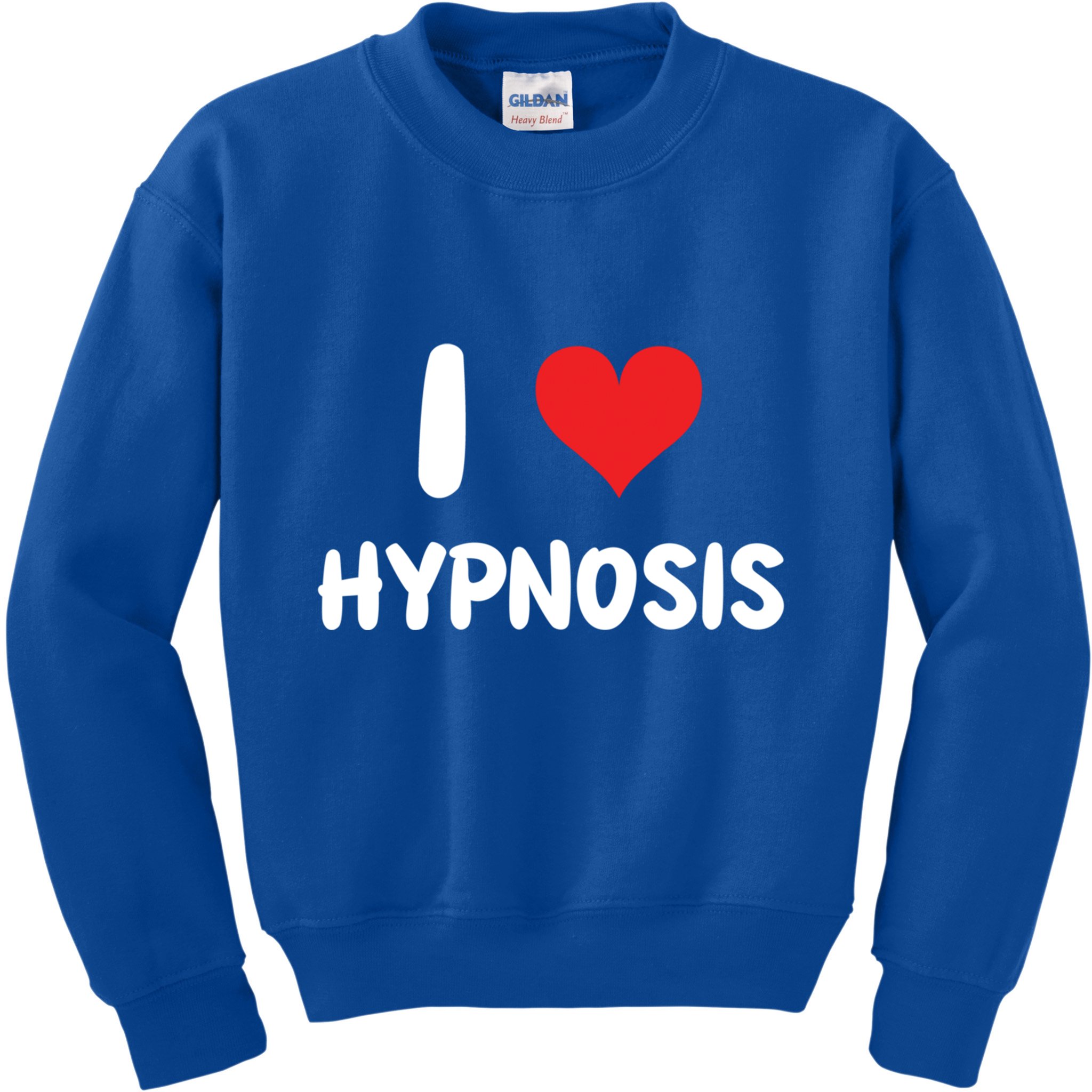 I Love Hypnosis Heart Consciousness Gift Kids Sweatshirt