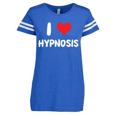 I Love Hypnosis Heart Consciousness Gift Enza Ladies Jersey Football T-Shirt