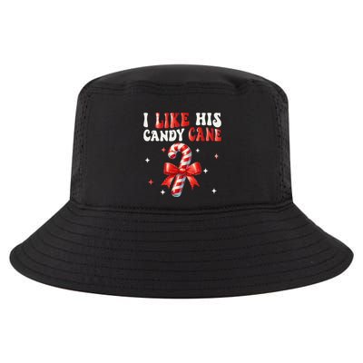 I Like His Candy Cane Funny Couples Matching Christmas Cool Comfort Performance Bucket Hat