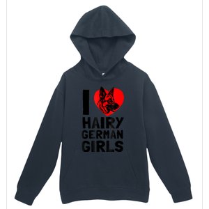 I Love Hairy German German Shepherd Edition Urban Pullover Hoodie