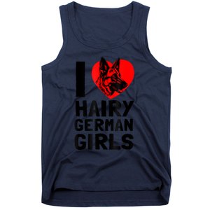 I Love Hairy German German Shepherd Edition Tank Top