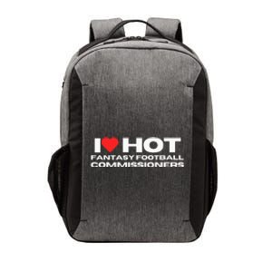 I Love Hot Fantasy Football Commissioners Wife Girlfriend Vector Backpack