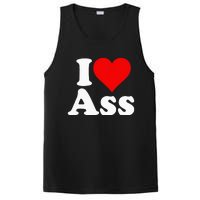 I Love Heart Ass PosiCharge Competitor Tank