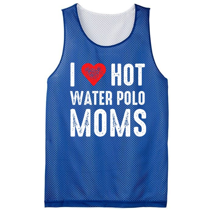 I Love Hot Water Polo Moms Cute Gift Mesh Reversible Basketball Jersey Tank