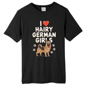 I Love Hairy German Tall Fusion ChromaSoft Performance T-Shirt