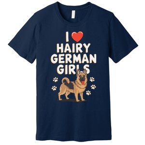 I Love Hairy German Premium T-Shirt