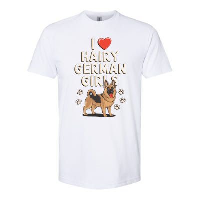 I Love Hairy German Softstyle CVC T-Shirt