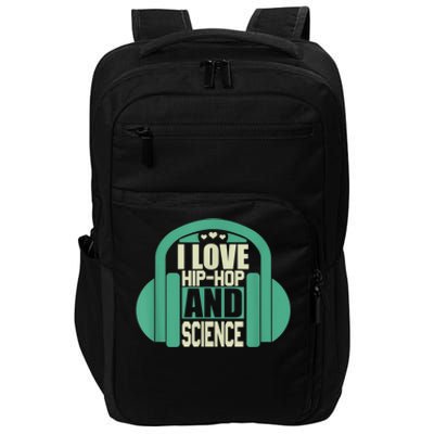 I Love Hip Hop And Science Impact Tech Backpack