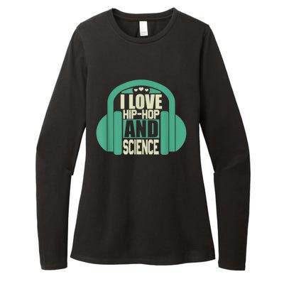 I Love Hip Hop And Science Womens CVC Long Sleeve Shirt