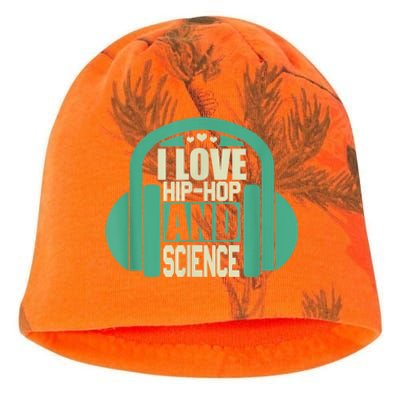 I Love Hip Hop And Science Kati - Camo Knit Beanie