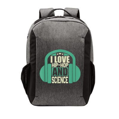 I Love Hip Hop And Science Vector Backpack