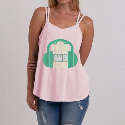 I Love Hip Hop And Science Women's Strappy Tank