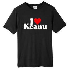 I Love Heart Keanu Tall Fusion ChromaSoft Performance T-Shirt