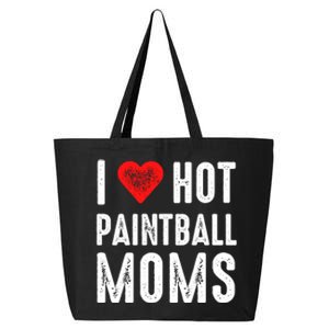 I Love Hot Paintball Moms Gift 25L Jumbo Tote